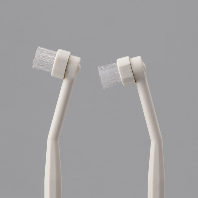 Toothbrush for Dogs Easy to use Made in Japan Kenko Care by Mind Up (Round Head with Replacement Head) - BeesActive Australia