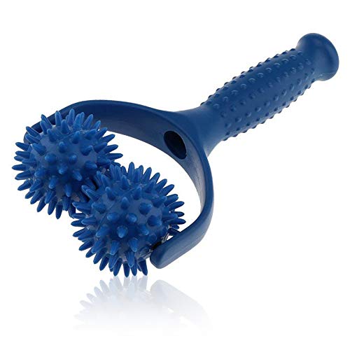 LHKJ Deep Tissue Massage Stick with 2 Massage Balls, Remove Cellulite, for Shoulder, Arms, Buttocks, Muscle Relax Massager - BeesActive Australia