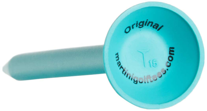 Martini Golf 3-1/4" Durable Plastic Tees 5-Pack (Assorted Colors) Aqua - BeesActive Australia