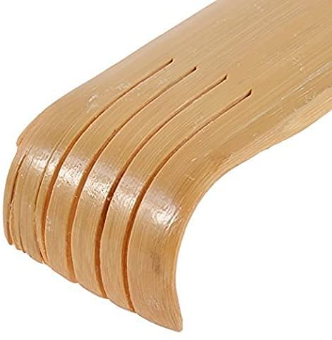 Wooden Bamboo Massager Back Scratcher with Body Stick Roller for Neck/Back/Shoulder Massage Great Gift HTUK - BeesActive Australia