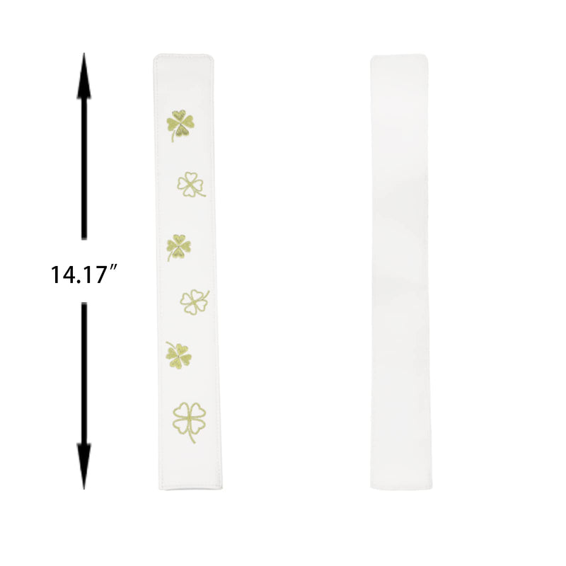 Golf Alignment Stick Cover Case Holder Hold at Least 3 Sticks Lucky Clover Pattern Design - BeesActive Australia