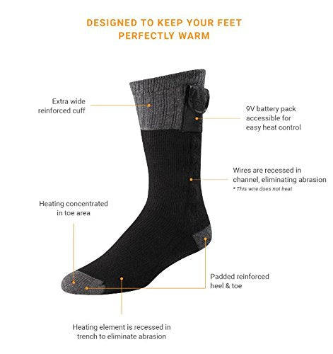 Terramar Battery Sock (1 Pack) 11-13 Black - BeesActive Australia