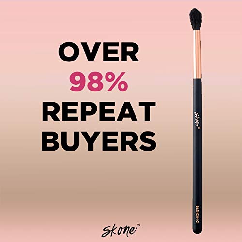 Skone Cosmetics | Professional Grade Makeup Brush | Eye Shadow | Eyebrows | Primer | Smudger | Nylon Brush (Blending Brush) Blending Brush - BeesActive Australia