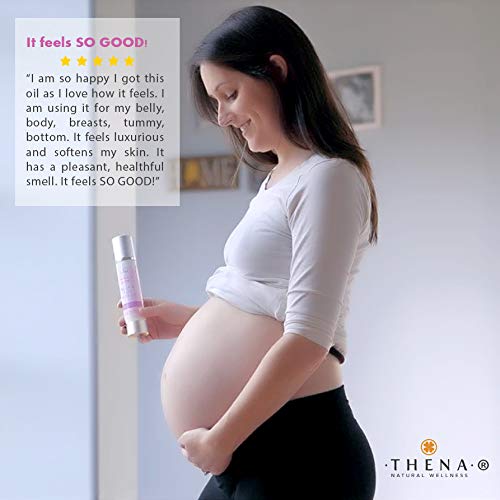 Organic Belly & Body Oil For Pregnancy Helps Prevent Stretch Marks Dry Skin, Best Natural Maternity Skin Care Moisturizer Moisturizing Massage Cream Lotion Gifts For Pregnant New Expecting Moms Women - BeesActive Australia