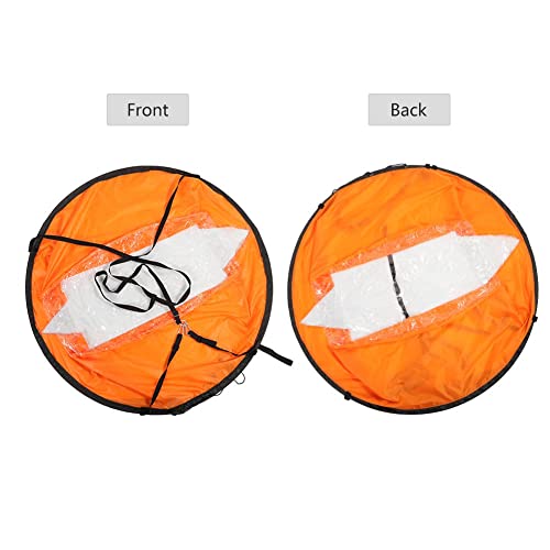 VGEBY Wind Sail, 42inch Kayak Sail Foldable Wind Paddle Adventure Sail Fold-able Downwind Sail for Kayaks, Canoes, Inflatable Boats, Paddle Board Boating Supplies - BeesActive Australia