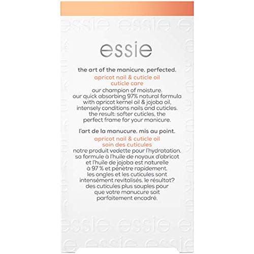 essie, Care Treatment Hydrator Nourish + Soften fl. Oz., Apricot Cuticle Oil, 0.46 Fl Oz APRICOT CUTICLE OIL 15ML - BeesActive Australia
