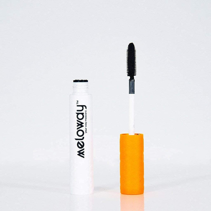 Meloway Your Way Mascara, Super Black Volumizing, Bold Thicker Lashes, Flexible Mascara Wand, .25 fl. oz. - BeesActive Australia