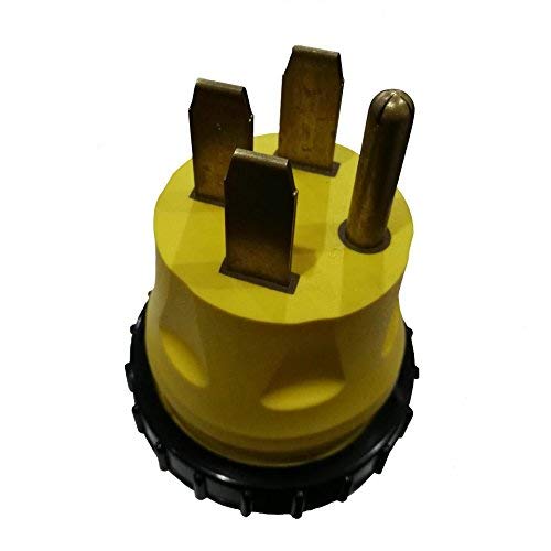 [AUSTRALIA] - Parkworld 691739 RV Adapter 50A 14-50P Male to 50A Shore Power SS2-50R Female with Locking Ring 