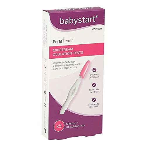 Babystart - FertilTime Midstream Ovulation Tests Kit (5x LH Test Strips per Pack) - BeesActive Australia