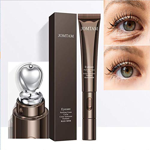 JOMTAM Eye Electro Vibro Purifying Cream Caviar Nettoyante Anti-Aging Removes Dark Circles Sodium Hyaluronate - BeesActive Australia