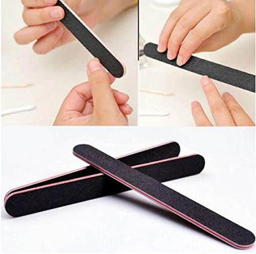 LUXXII (3 Pack) 7 inch Nail File and (1 Pack) Nail Clipper for Fingernails, Toenails, Scraping, Strengthening, Finger Manicure File - BeesActive Australia