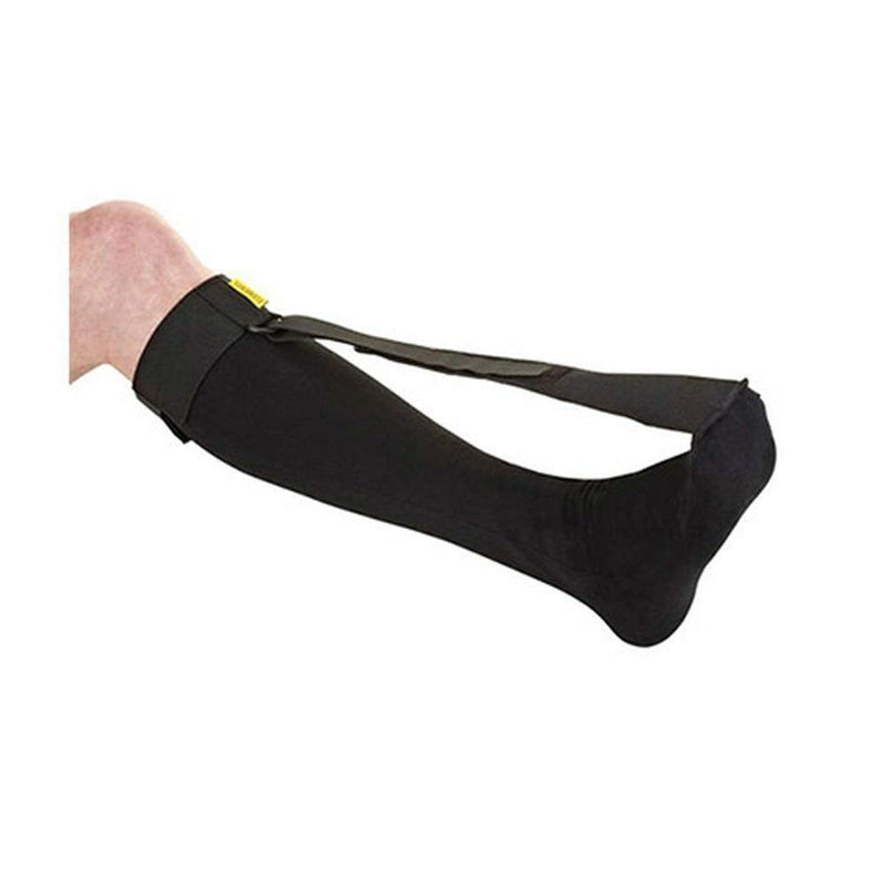 Plantar Fasciitis Night Sock Brace. Compression Sleeve. Night Splint. Achilles Tendonitis. One Size. Black - BeesActive Australia