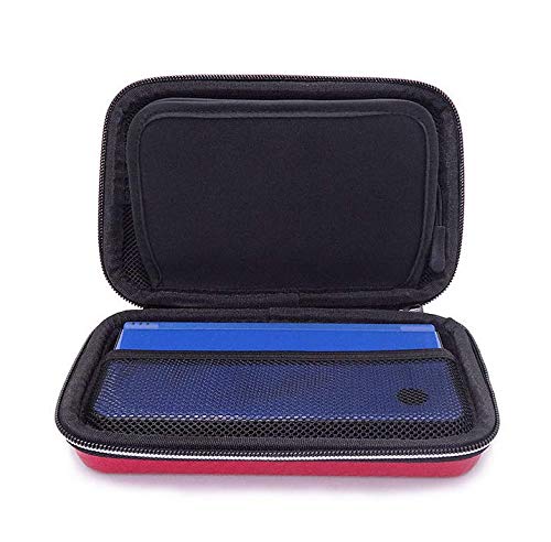 Diabetic Organizer Carrying Case with Handble Strap for Blood Sugar Test Strips, Medication, Glucose Meter, Pills, Pens, USB Cables, Insulin Syringes, Needles, Lancets, Hard Shell Travel Kits (Red) Red - BeesActive Australia