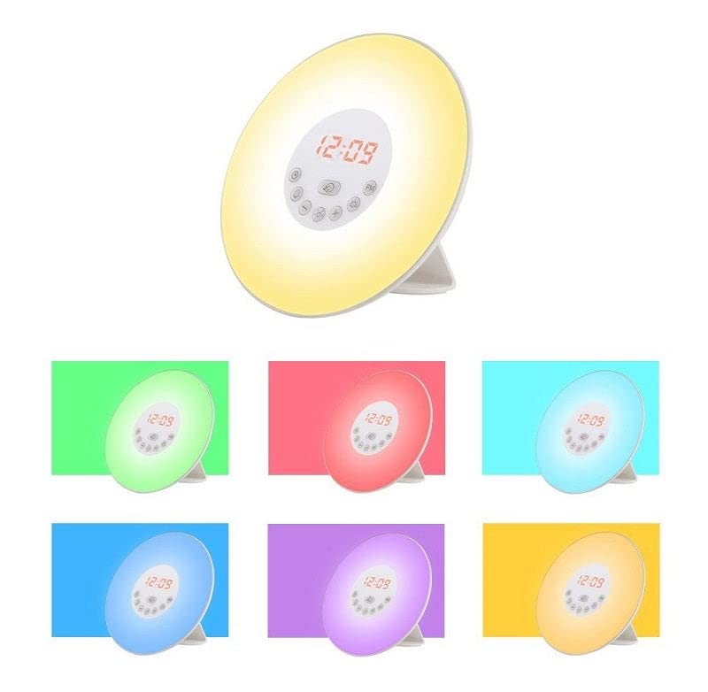 LLOYDS PHARMACY LloydsPharmacy SAD Lamp - Helps Combat Seasonal Affective Disorder | Wake Up Light with Radio - BeesActive Australia