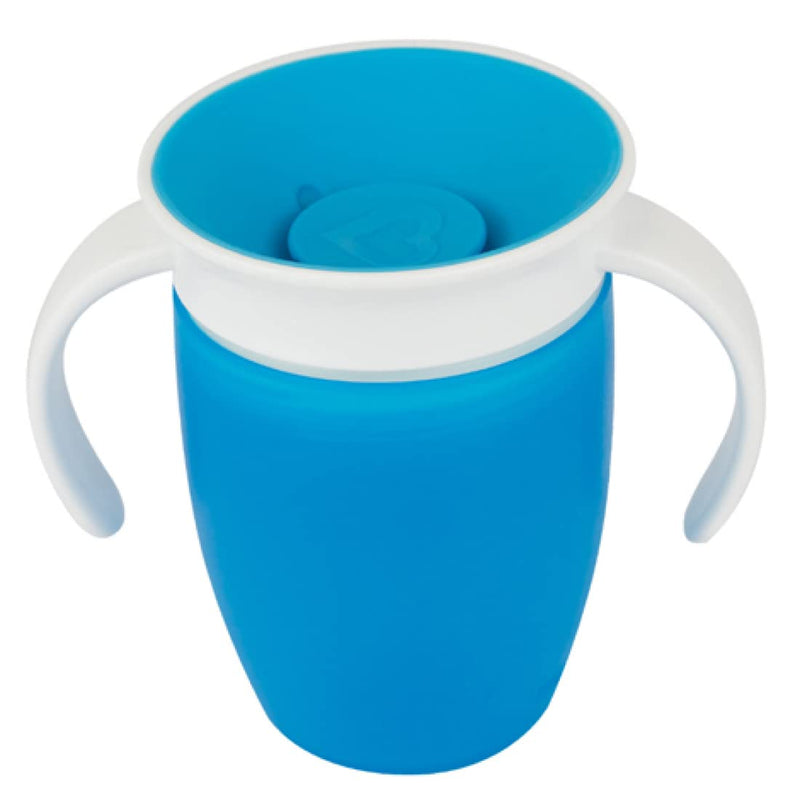 Munchkin Miracle Non-Spill 360 Degree Seal Proof Valve Toddler Trainer Cup 207ml (1 cup Random Colour) - BeesActive Australia