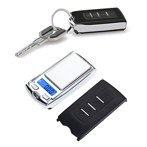 ThreeH Portable Gram Scale 200g/0.01g High Precision Car Key Shape Multi-function LCD Display for Jewelry,Medicine,Food - BeesActive Australia