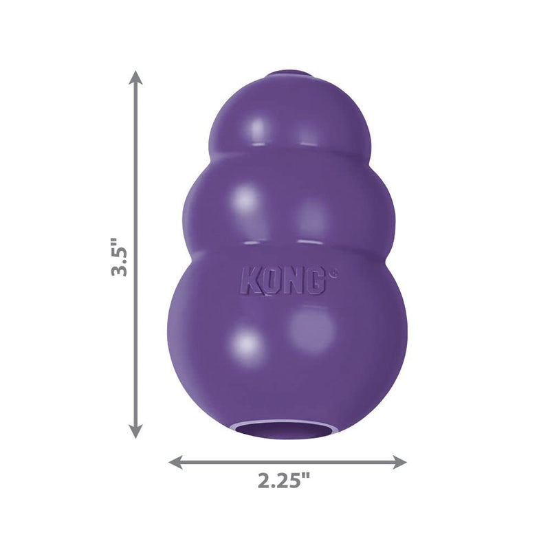 KONG - Senior Dog Toy Gentle Natural Rubber - Fun to Chew, Chase and Fetch Medium Standard Packaging - BeesActive Australia