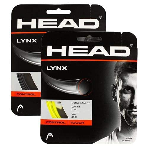 Head Lynx Tennis String Set (Anthracite, 16 Gauge) - BeesActive Australia