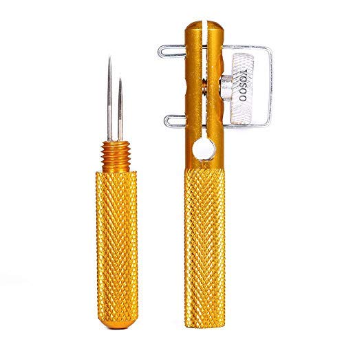 Yosoo Aluminum Alloy Fishing Hook Fishing Line Tool Manual Knot Tying Tool Sub-line Knot-Tying Tool Fish Tool Hook Tie Device Strand Knotter - BeesActive Australia