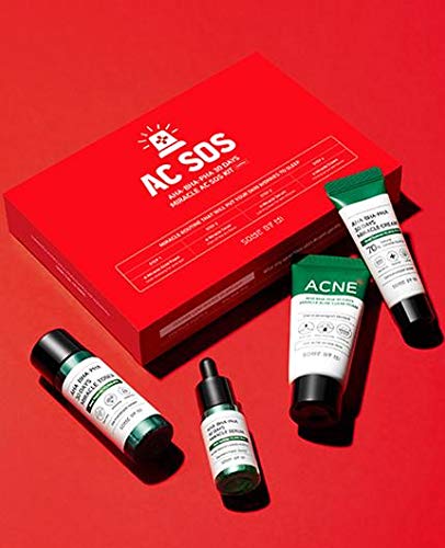 SOME BY MI Aha.Bha.Pha 30Days Starter Limited Edition 4 Pcs Set (Toner 30ml+Serum 10ml+Cream 20g+Miracle Acne Clear Foam 30ml) Miracle AC SOS Kit - BeesActive Australia