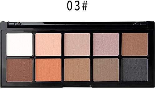 Beauty Creations 9 Colors Eyeshadow Tin Palette Case (Bare Naked) - BeesActive Australia