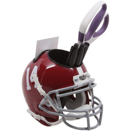 Schutt NCAA Football Helmet Desk Caddy Alabama Crimson Tide - BeesActive Australia