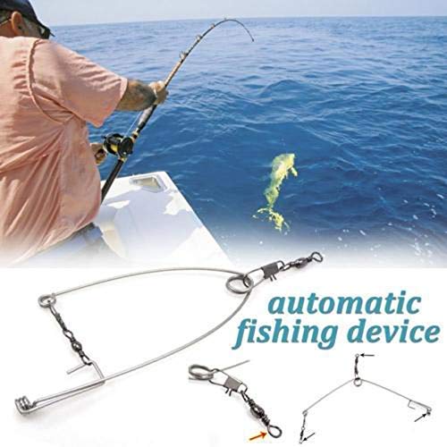 COPYLOVE 5/10Pcs Automatic Fishing Hook at top Speed, God Hook,Trigger Spring Fishing Hook Setter Bait Bite Triggers The Hook to Catch The Fish Automatically for Big Fish 10Pcs - BeesActive Australia