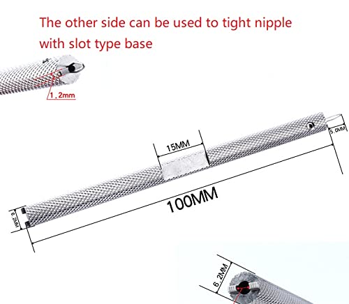 COONIUM Spoke Nipple Insertion Driver Tool for Spoke Lacing and Wheel Building - BeesActive Australia
