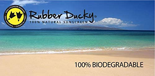 Rubber Ducky Traditional SPF 50 Face Creme Sunscreen | Clear Application Cream, No-Ox, (3.3oz Tube) - BeesActive Australia