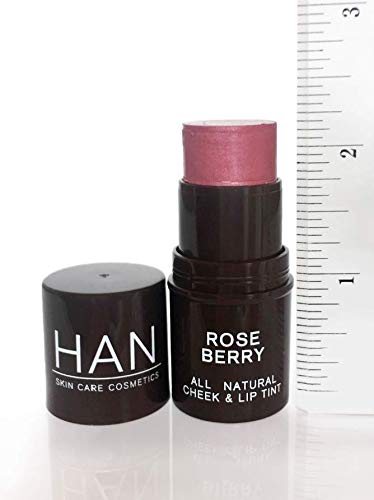 HAN Skincare Cosmetics All Natural Multistick, Rose Berry - BeesActive Australia