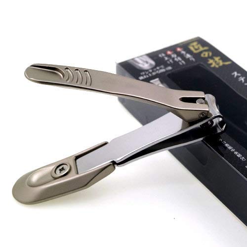 Japanese Stainless Steel Curved Blade Nail Clipper - Made in Japan | Green Bell (G-1205) - BeesActive Australia