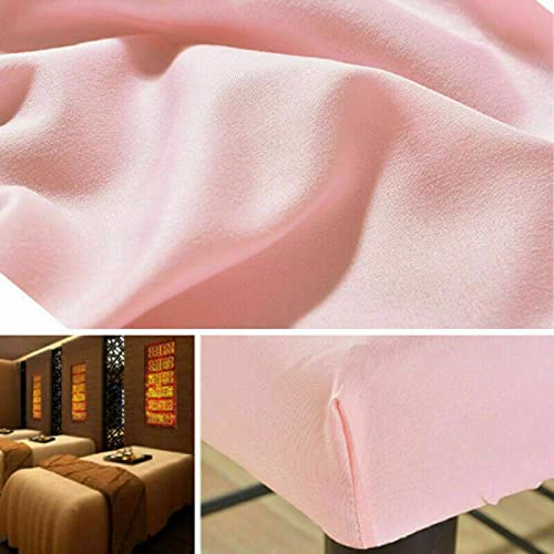 190x70cm Cover for Beauty Massage Elastic Spa Bed Table Salon Couch Bedding New (Pink) Pink - BeesActive Australia