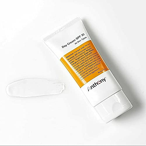Anthony Day Cream SPF 30 Men’s Face Moisturizer with Sunscreen – Anti-aging Face Lotion and Broad-Spectrum Sunblock – Lightweight, Non-Comedogenic Formula for All Skin Types – 3 Fl Oz 3 Fl Oz (Pack of 1) - BeesActive Australia