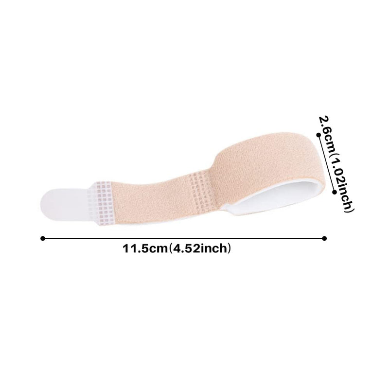 4PCS Toe Straighteners, Reusable Toe Splints Cushioned Bandages for Correcting Hammer Toes, Broken Toes, Crooked Toes & Overlapping Toe A3JZFZQ - BeesActive Australia
