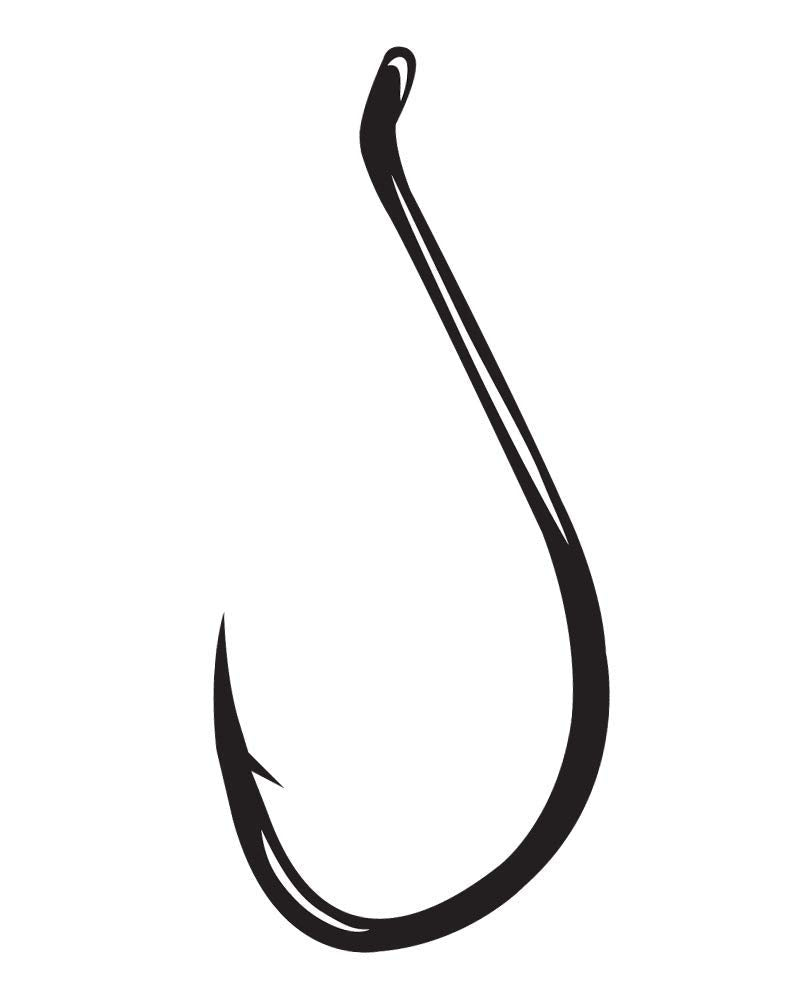 Gamakatsu 02417-100 Black Octopus Hook, 100 Pack, Size: 7/0 - BeesActive Australia