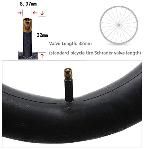 2 Pack Bike Tube with 3 Tire Levers, Bicycle Inner Tube Tyres Road MTB Bike Interior Tire Tube Anti Puncture Tube for Bike Bicycle Tire 20”×1.75/2.125 - BeesActive Australia