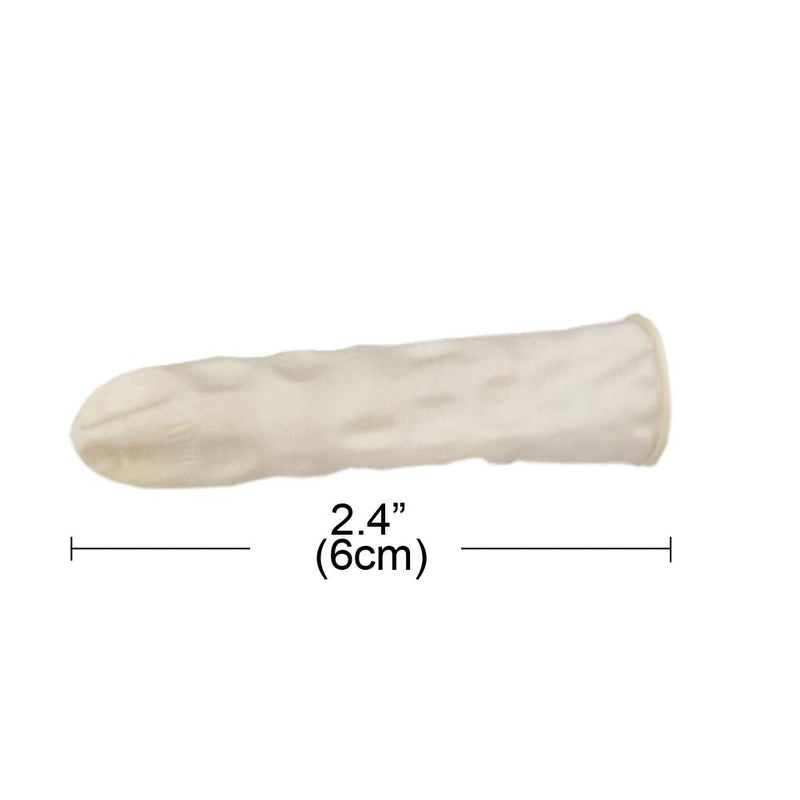 105 PCS Latex Finger Covers Finger Tip Rubber Protect Keeping Dressing Dry and Clean, Anti-stati - BeesActive Australia