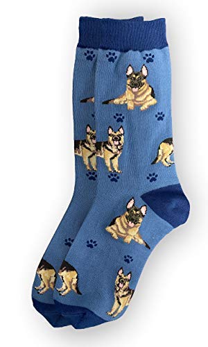Pet Lover Socks - Fun - All Season - One Size Fits Most - for Women and Men – Cat and Dog Gifts German Shepherd Gifts - Socks - BeesActive Australia