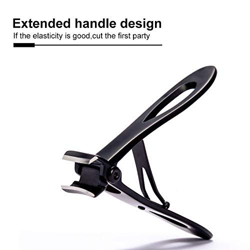 Sunnymode Nail Clippers For Thick Nails (LARGE, BLACK) Large - BeesActive Australia