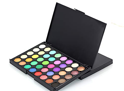 BesYouSel 1PCS Eyeshadow Makeup Palette 40 Colorful Matte Pearlescent Eyeshadow Palette Highly Pigmented Blendable Eye Shadows Sweatproof and Waterproof for Professional and Personal Use - BeesActive Australia