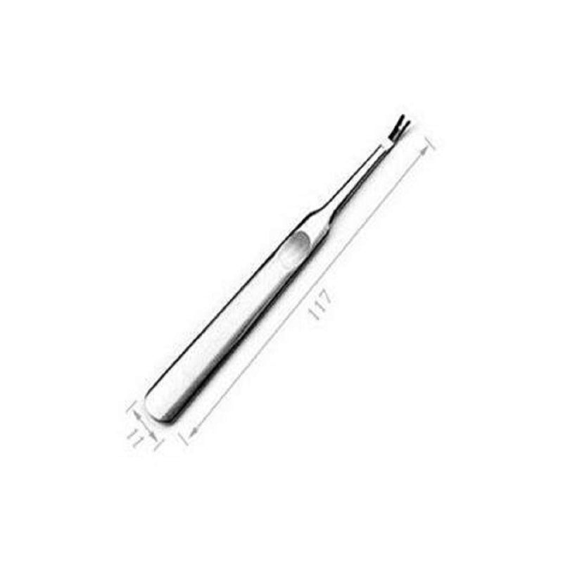 Professional Stainless Steel Cuticle Pusher Trimmer Remover Dead Skin Hangnails Nails Cleaner Scissors Remover Nipper Clipper/Nail Art Manicure Tool for Adult, Silver - BeesActive Australia