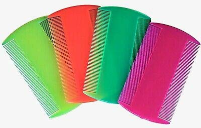 A1SONIC® Neon Double Sided Nit Comb for Head Lice Detection Comb | it removes Nits, Lice and Fleas and eggs (GREEN) GREEN - BeesActive Australia