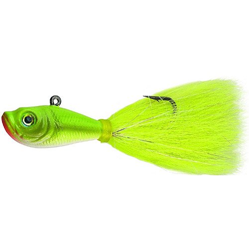 [AUSTRALIA] - Spro SBTJCC-6 Prime Bucktail Jig, 6-Ounce, Crazy Chartreuse 