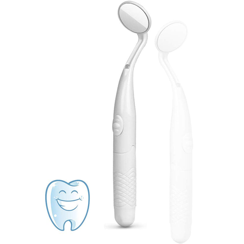 ffresiss Dental Mirror with Light,Teeth Inspection LED Mirror,Anti-Fog Mouth Mirror,Dentist Oral Care Tool - BeesActive Australia