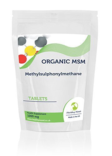 MSM Methylsulphonylmethane 1000mg 90 Tablets for All bodily Systems Normal Organ Functions HEALTHY MOOD UK Quality Nutrients - BeesActive Australia