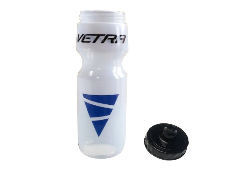 Vetra Sports Squeeze Water Bottle Leakproof Valve Hydration 22 oz Clear/Black/Blue Running Cycling Bike Soccer Football NEW - BeesActive Australia