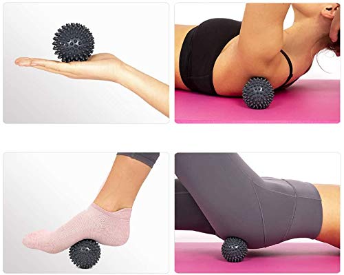Plantar Fasciitis Foot Massage Roller - RIGHTWELL Muscle Massager & Hard Spiky Ball Set Perfect for Arm Pain-Heel & Foot Arch Pain Relief 1 ball - BeesActive Australia