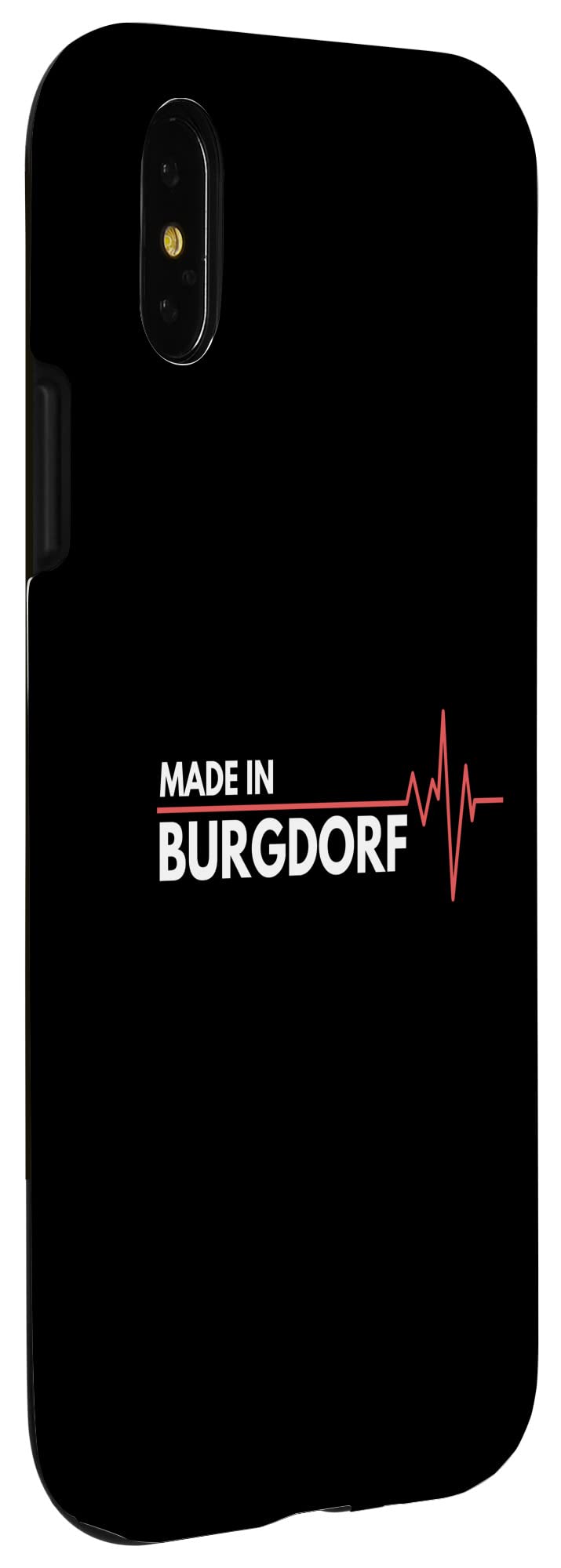 iPhone X/XS Made In Burgdorf Switzerland Place Of Birth Case iPhone X/XS - BeesActive Australia