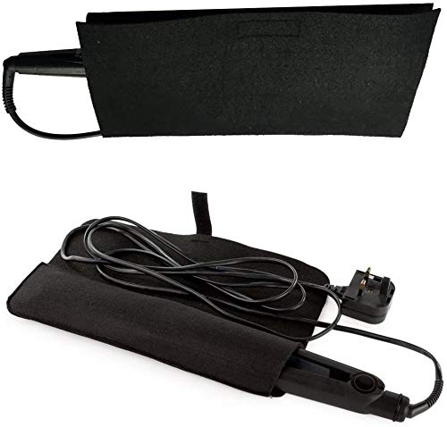 Glamza Extreme Heat Protection Hair Straightener Mat Safety Tongs Resistant Cover Case - BeesActive Australia