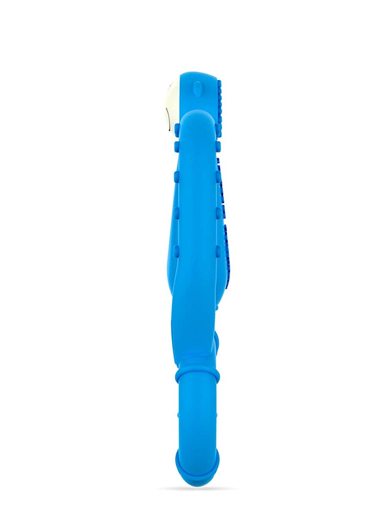 Matchstick Monkey, Mini Teething Toy for Baby, Stimulates and Massages Sore Gums, 3 Months Old+,Blue 1 Mini Monkey Teether Blue Monkey - BeesActive Australia